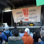 Große Bühne, breite Themen - Großdemo gegen TTIP in Berlin